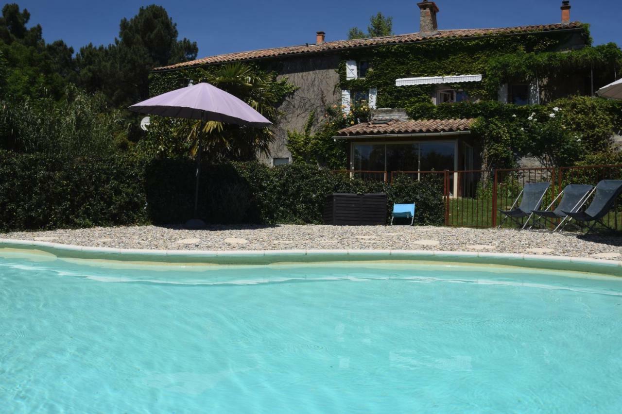 Hotel Ombre Bleue Du Figuier, Ailhon Esterno foto